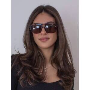 NEW ELEVENTH HOUR late checkout sunglasses in tortoise brown